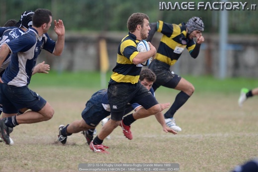 2012-10-14 Rugby Union Milano-Rugby Grande Milano 1989